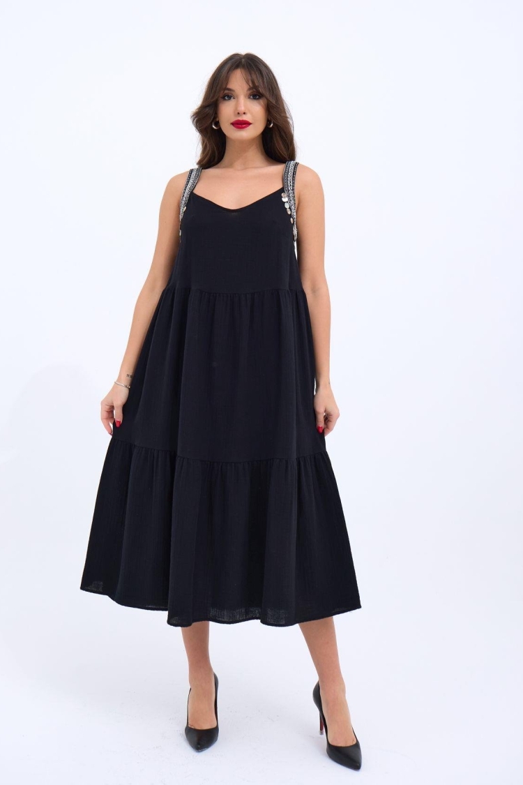 Dress - Black - Producer: Fame - Wholesale Women Clothes - TheBS Women