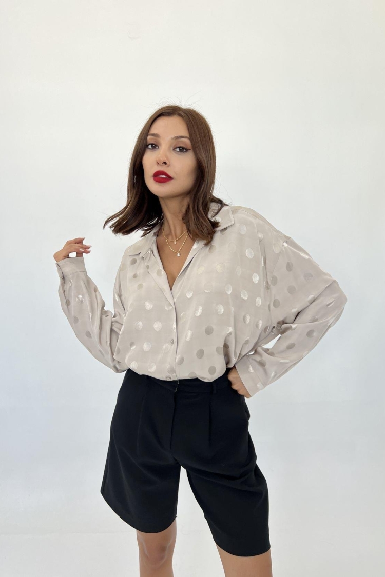 Patterned Shirt - Brand: Fame - Women & Kids, Baby Clothes Wholesale - TheBS Women