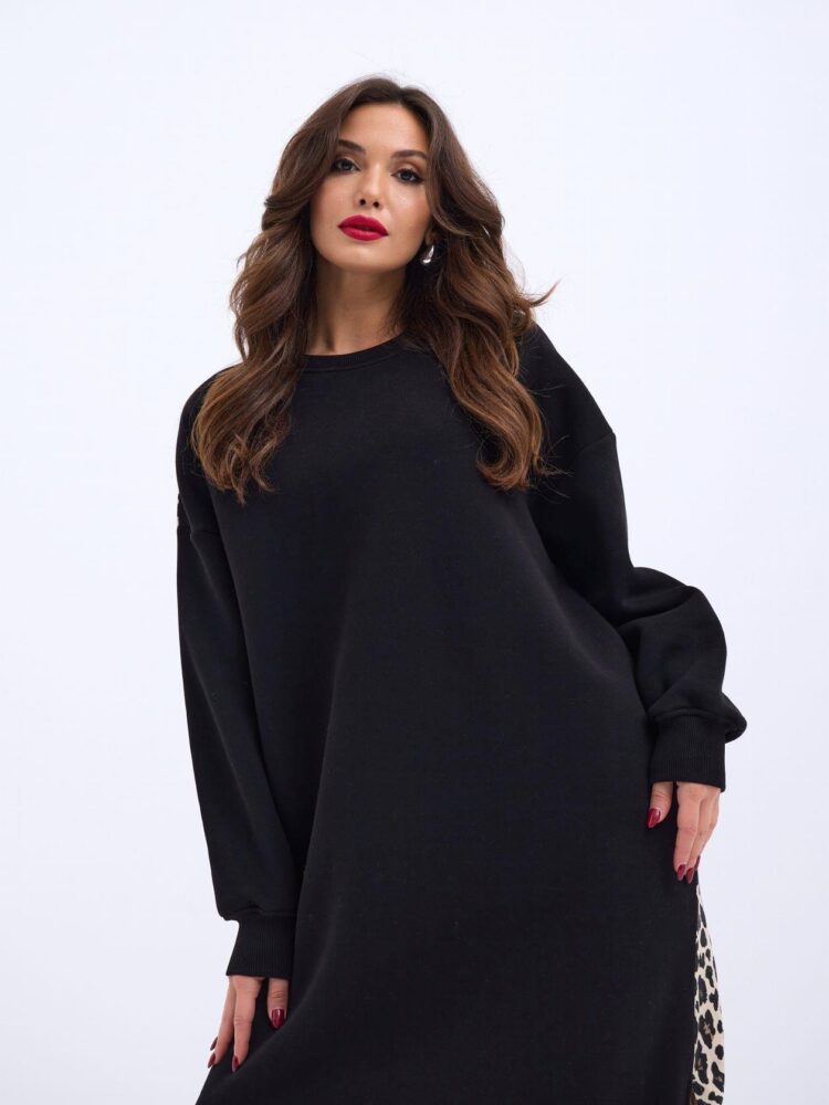 Long Sweat Dress - Producer: Fame - Wholesale Women Clothes - TheBS Women