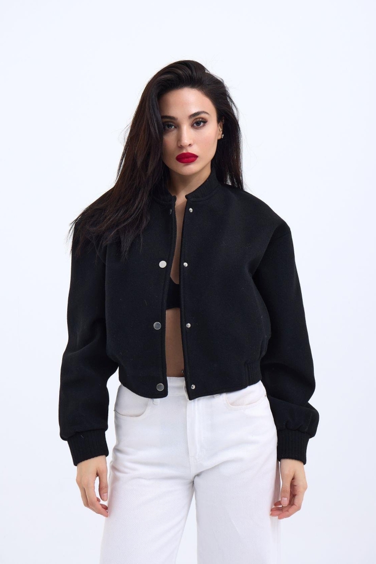 Jacket - Black - Producer: Fame - Wholesale Women Clothes - TheBS Women