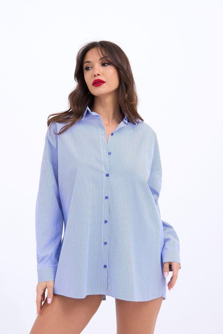 Shirt -And White Striped - Producer: Fame - Wholesale Women Clothes - TheBS Women