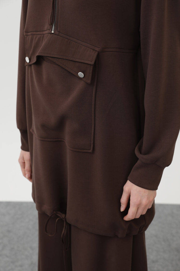 Women's Pocket Detailed Zipper Suit - Producer: Puane - Wholesale Women Clothes - TheBS Women