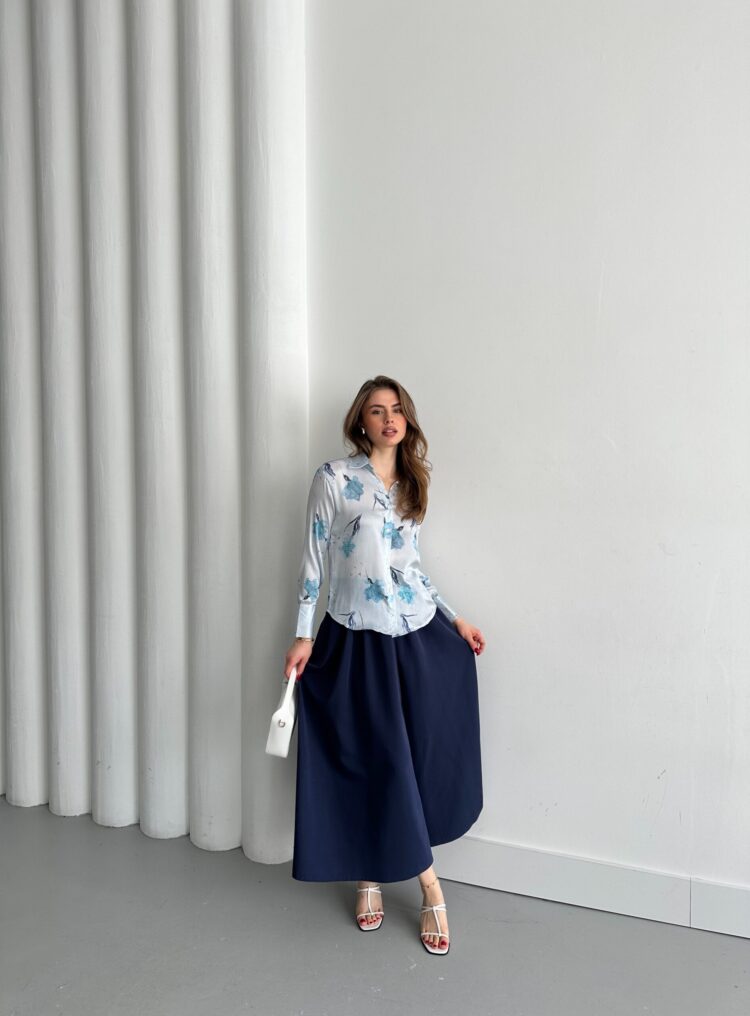 Daffodil Pattern Shirt - Producer: My Fashion - Wholesale Women Clothes - TheBS Women