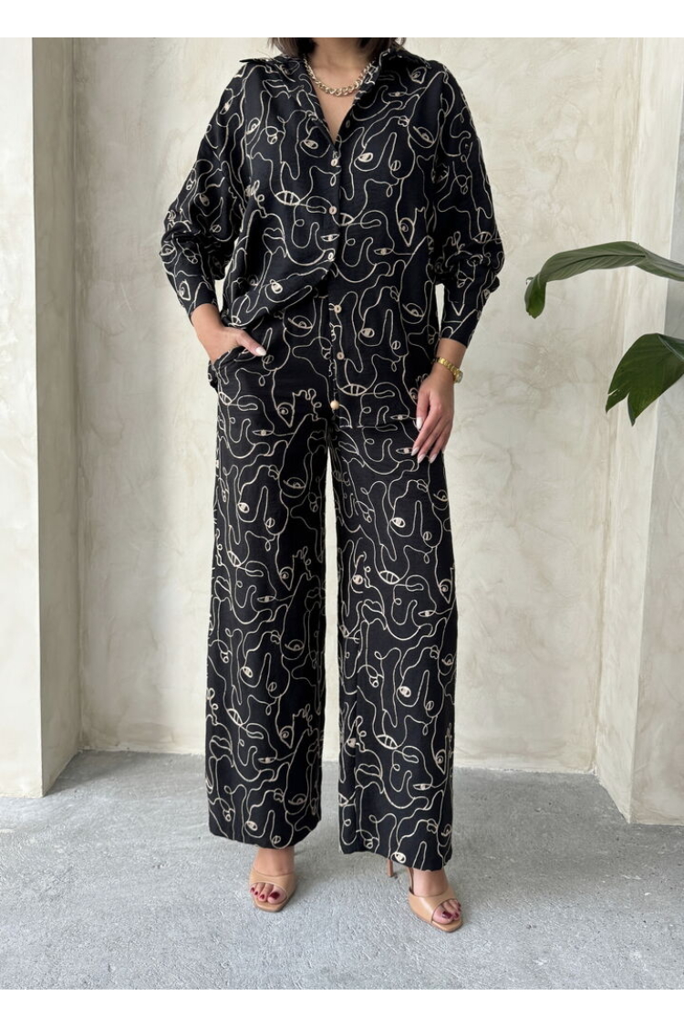 Embroidered Pants - Brand: Topshow - Women & Kids, Baby Clothes Wholesale - TheBS Women