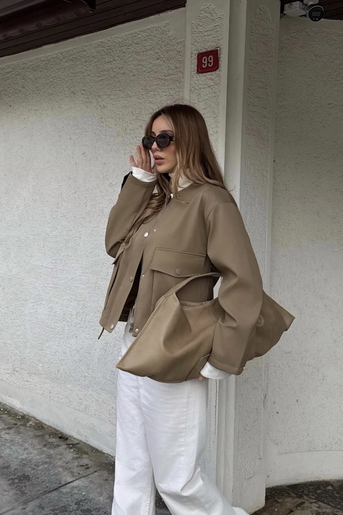 Marlon Leather Bag - Producer: EYYO ATELIER - Wholesale Women Clothes - TheBS Women