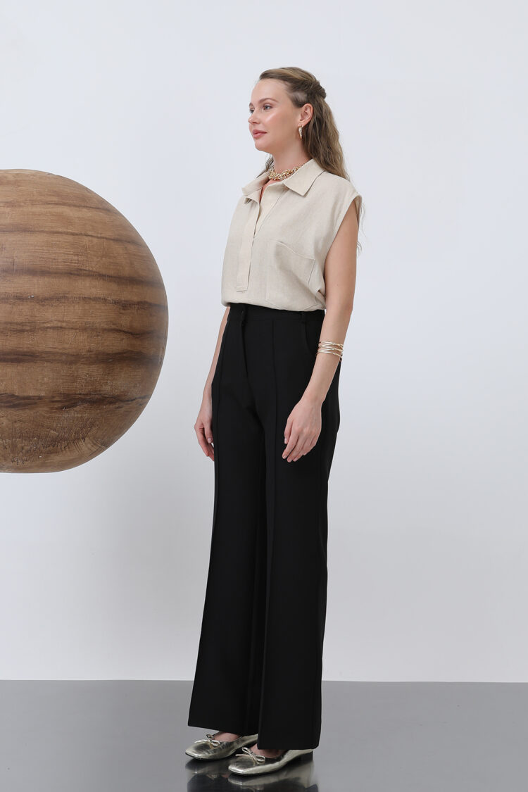 Women's Rib Stitched Pants - Producer: Puane - Wholesale Women Clothes - TheBS Women