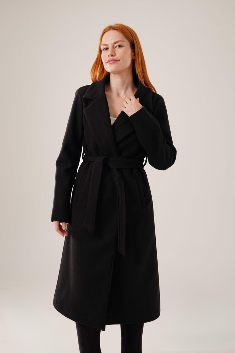 Long LinedCashmere Wholesale Coat - Producer: Lustrin - Wholesale Women Clothes - TheBS Women