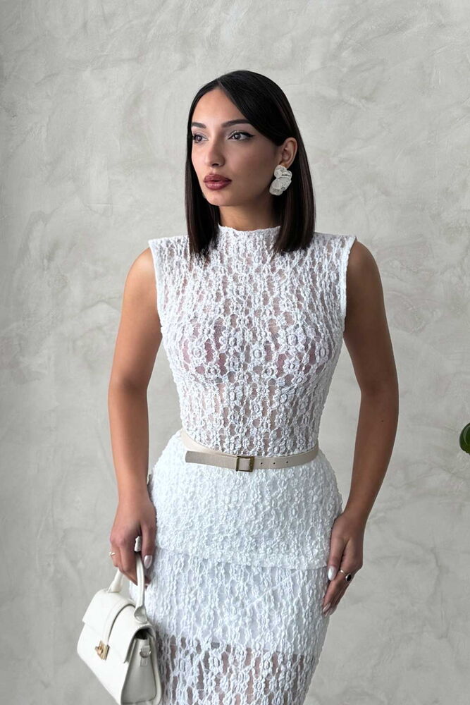 Zero Sleeve Lace Blouse - Producer: Topshow - Wholesale Women Clothes - TheBS Women