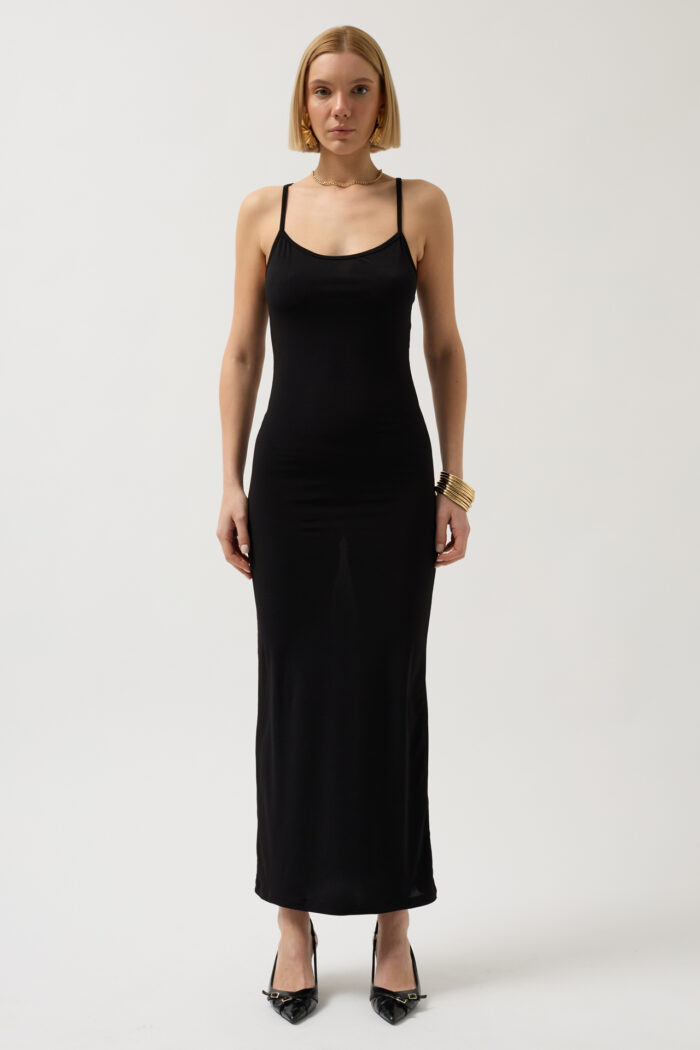 Slim Strap Maxi Dress - Producer: Black Fashion - Wholesale Women Clothes - TheBS Women