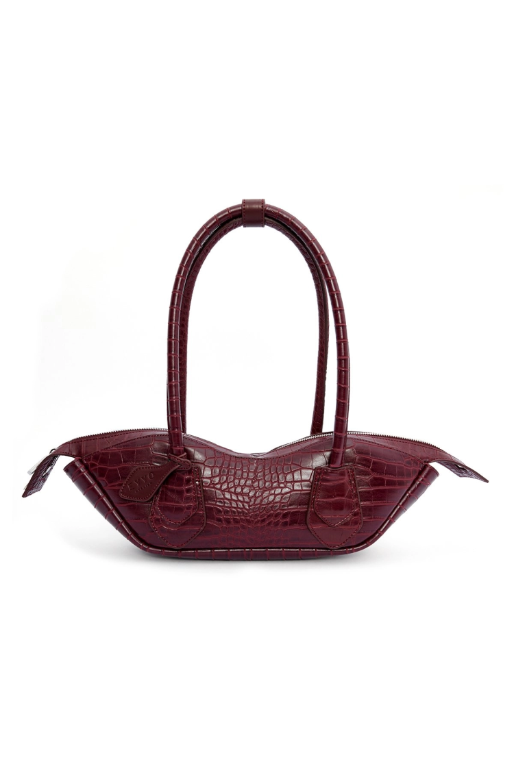 Leather Bag - Burgundy - Producer: EYYO ATELIER - Wholesale Women Clothes - TheBS Women