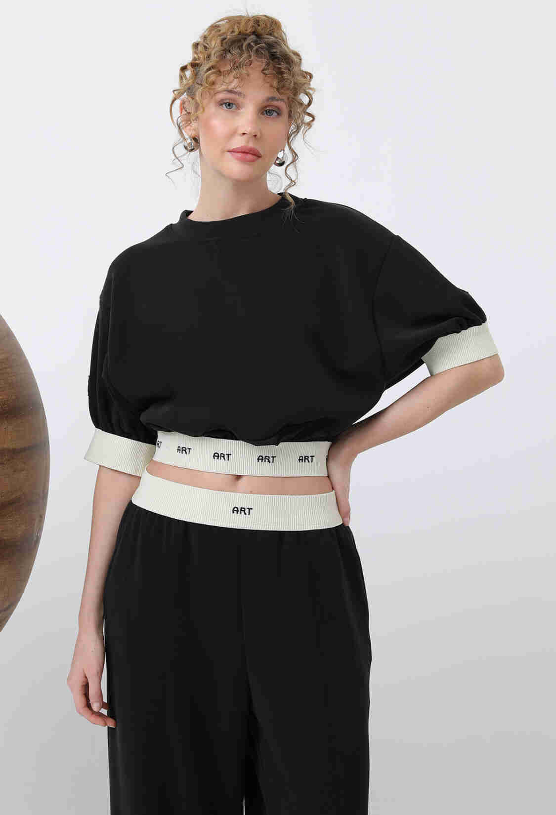 Elastic Embroidery Detailed Blouse - Brand: SOUL - Women & Kids, Baby Clothes Wholesale - TheBS Women