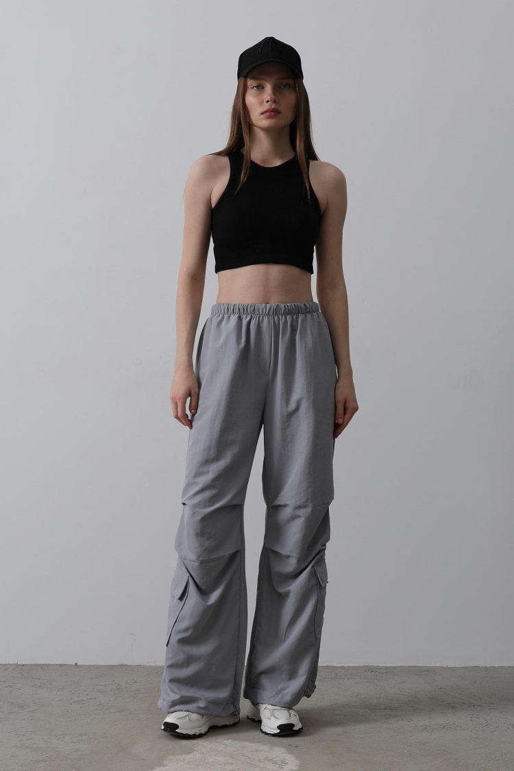 Parachute Cargo Pants - Producer: Reyon - Wholesale Women Clothes - TheBS Women