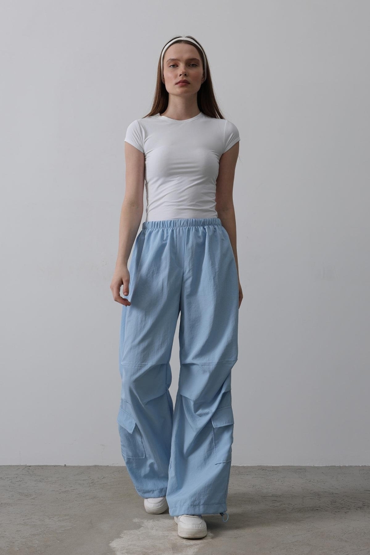 Parachute Cargo Pants - Producer: Reyon - Wholesale Women Clothes - TheBS Women
