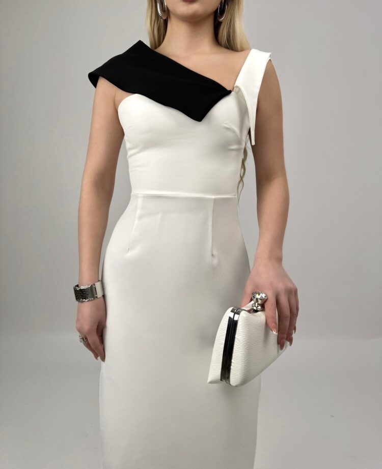 Shoulder Detailed Dress - Producer: Miss Janell - Wholesale Women Clothes - TheBS Women
