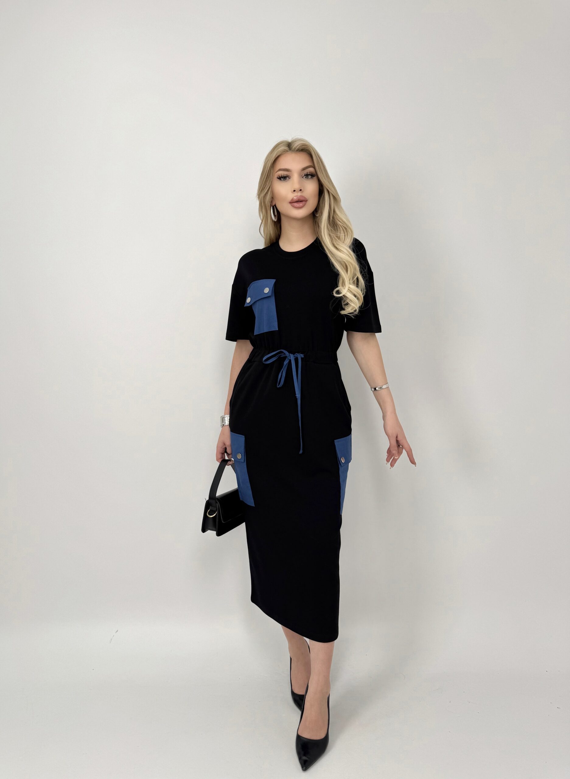 Elastic Waist Dress - Producer: Miss Janell - Wholesale Women Clothes - TheBS Women