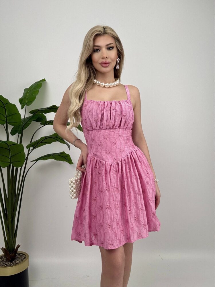 Embroidered Dress - Producer: Miss Janell - Wholesale Women Clothes - TheBS Women