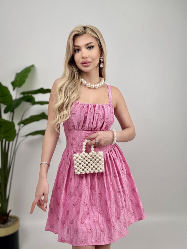 Embroidered Dress - Producer: Miss Janell - Wholesale Women Clothes - TheBS Women