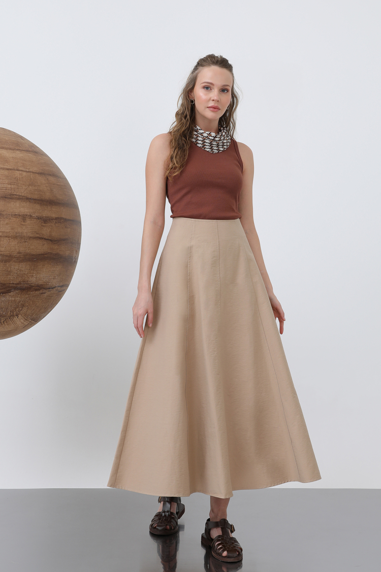 Women's Flared Long Skirt - Brand: SOUL - Women & Kids, Baby Clothes Wholesale - TheBS Women