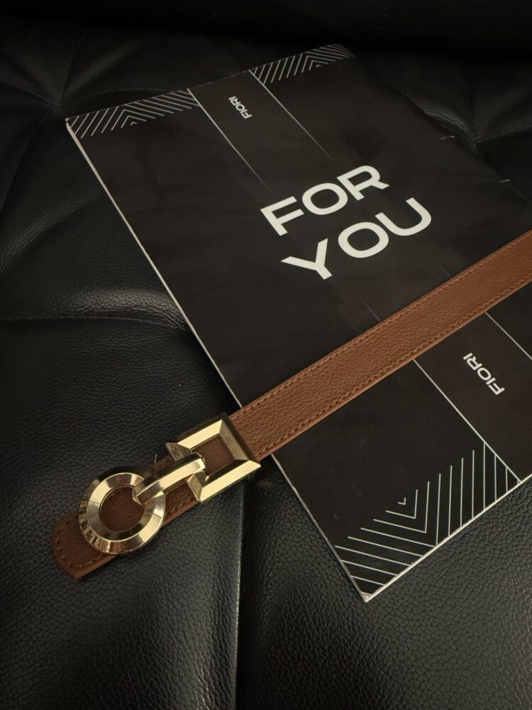 Women's Belt With Design Buckle - Producer: Fiori - Wholesale Women Clothes - TheBS Women