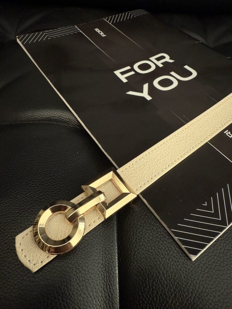 Women's Belt With Design Buckle - Producer: Fiori - Wholesale Women Clothes - TheBS Women