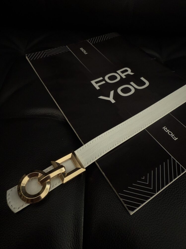 Women's Belt With Design Buckle - Producer: Fiori - Wholesale Women Clothes - TheBS Women