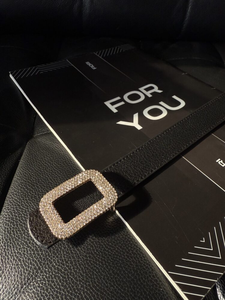 Women's Belt With Square Buckle - Producer: Fiori - Wholesale Women Clothes - TheBS Women