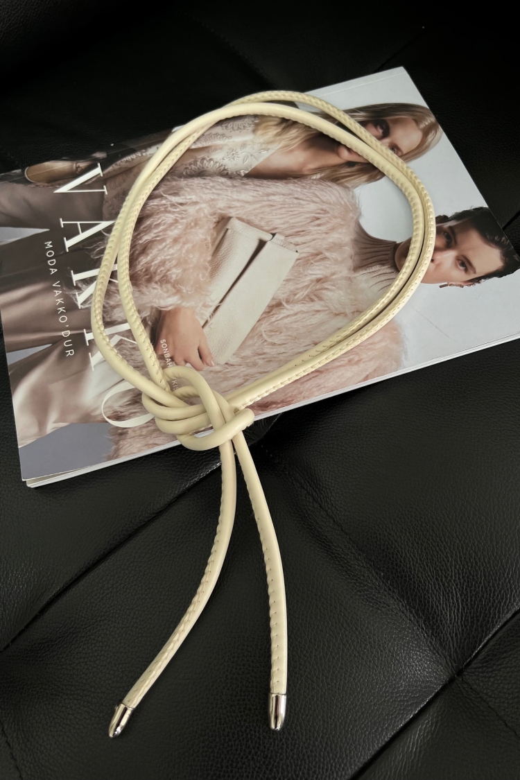 Knot Detailed Cord Belt - Producer: Fiori - Wholesale Women Clothes - TheBS Women