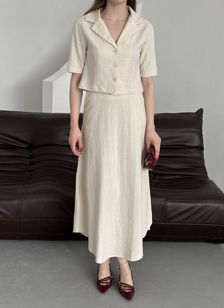 Half Sleeve Jacket Suit - Producer: My Fashion - Wholesale Women Clothes - TheBS Women