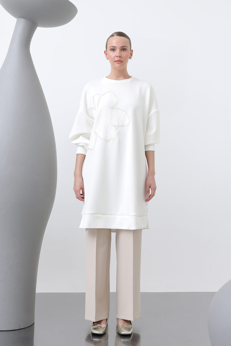 Women's Front Embroidered Garni Detailed Tunic - Producer: Puane - Wholesale Women Clothes - TheBS Women