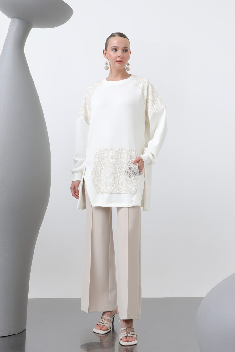Women's Cargo Pocket Shoulder & Pocket Garnished Tunic - Producer: Puane - Wholesale Women Clothes - TheBS Women
