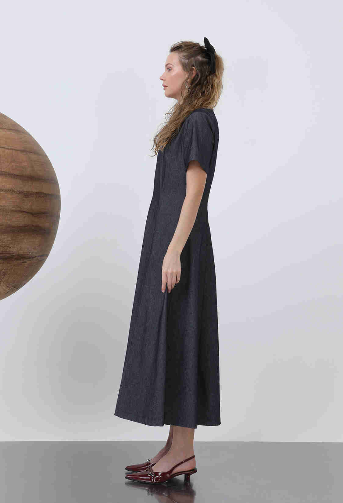 Women's Denim Open Midi Dress - Brand: SOUL - Women & Kids, Baby Clothes Wholesale - TheBS Women