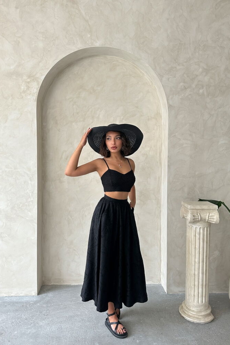 Embroidered Skirt - Producer: Topshow - Wholesale Women Clothes - TheBS Women