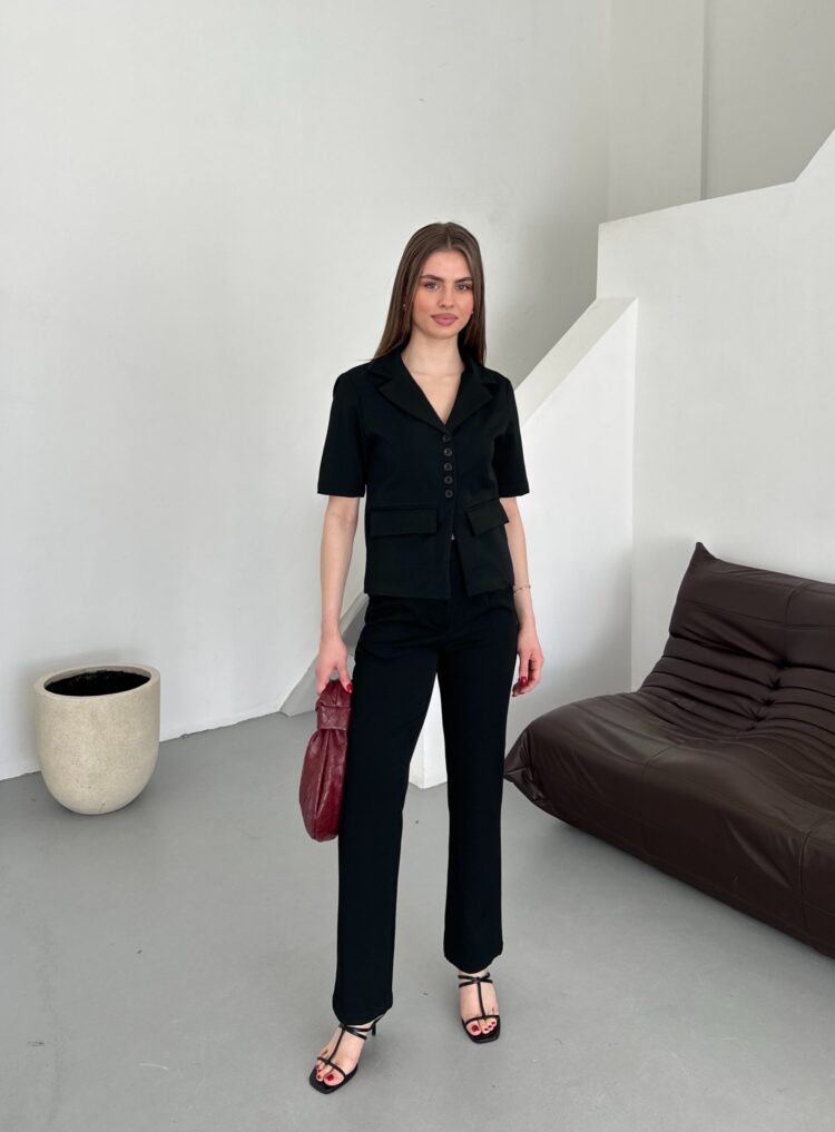 Polyviscose Half Sleeve Suit - Producer: My Fashion - Wholesale Women Clothes - TheBS Women