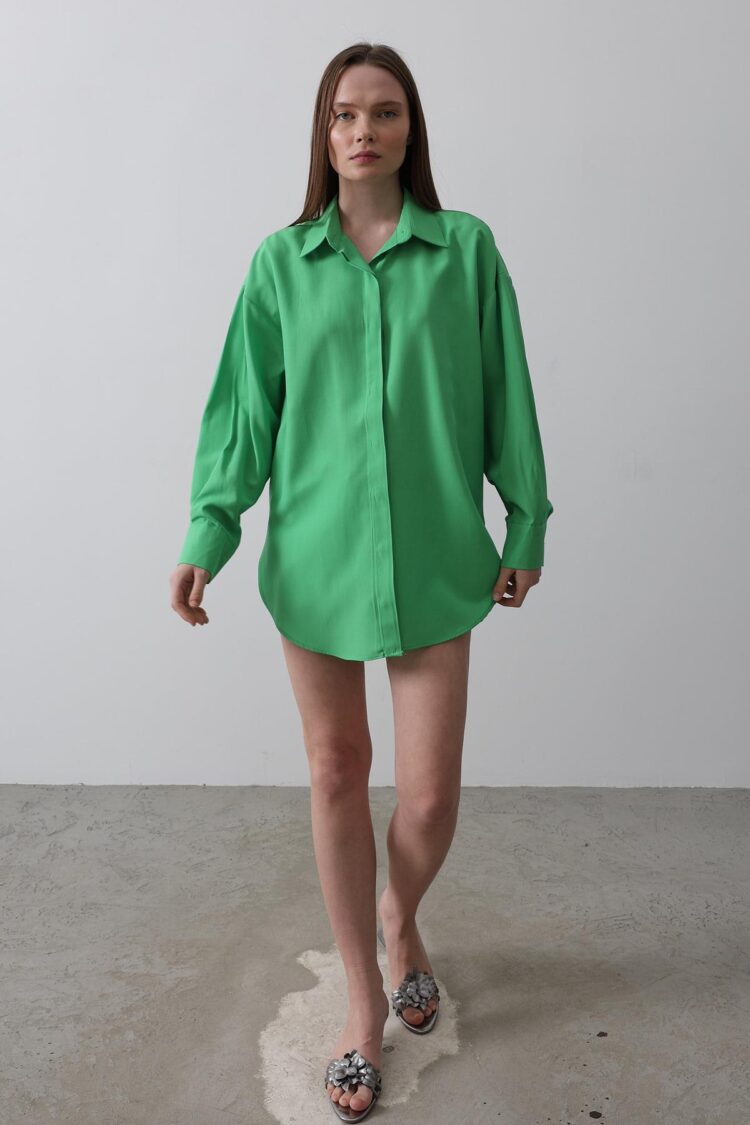 Long Sleeve Shirt - A. - Producer: Reyon - Wholesale Women Clothes - TheBS Women