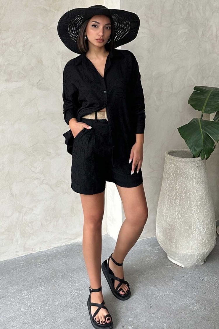 Embroidered Shorts - Producer: Topshow - Wholesale Women Clothes - TheBS Women