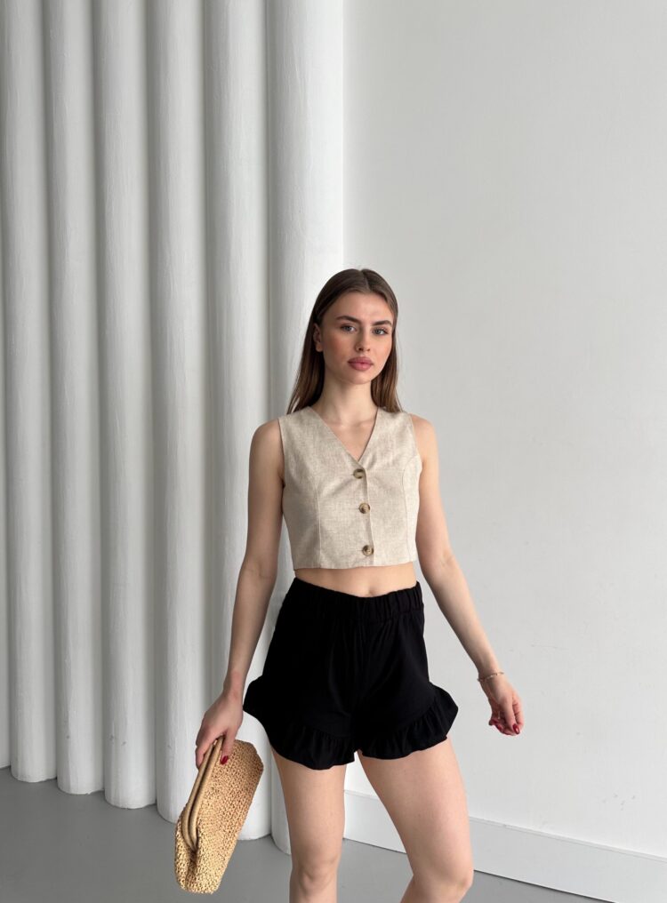 Pleated Shorts - Producer: My Fashion - Wholesale Women Clothes - TheBS Women