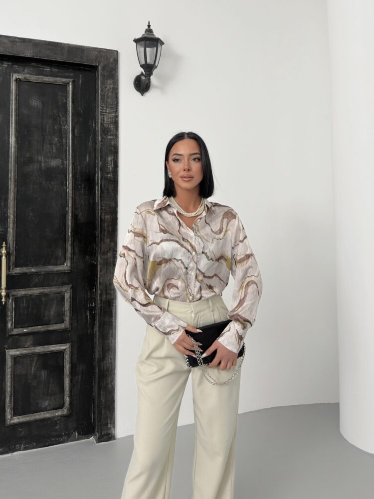 Seagull Pattern Shirt - Producer: My Fashion - Wholesale Women Clothes - TheBS Women