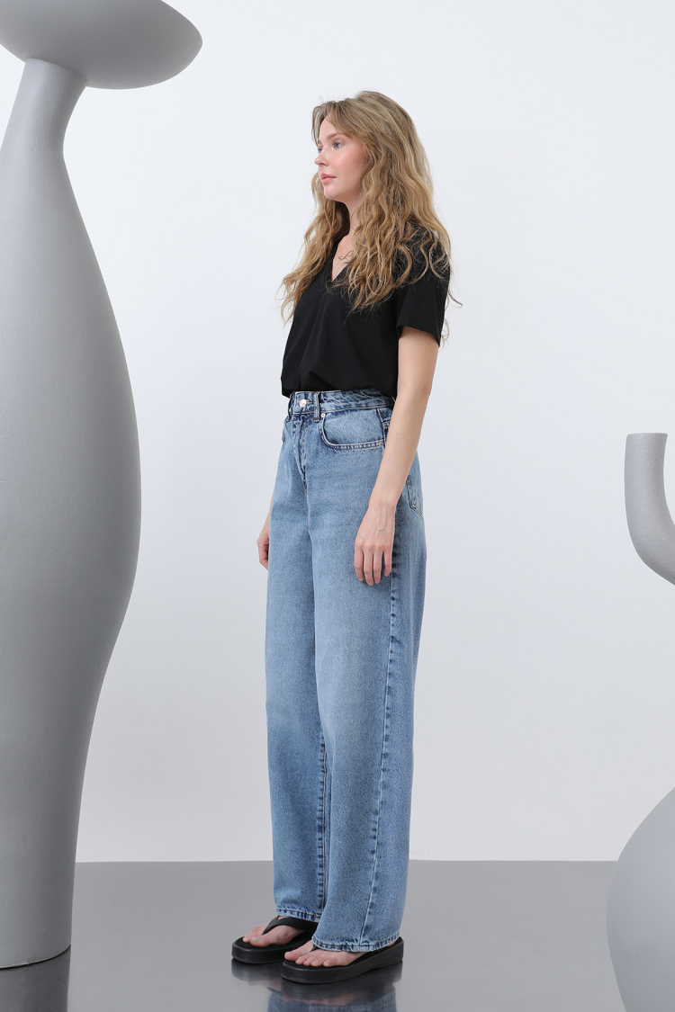 Women's Loose Denim Pants - Brand: SOUL - Women & Kids, Baby Clothes Wholesale - TheBS Women