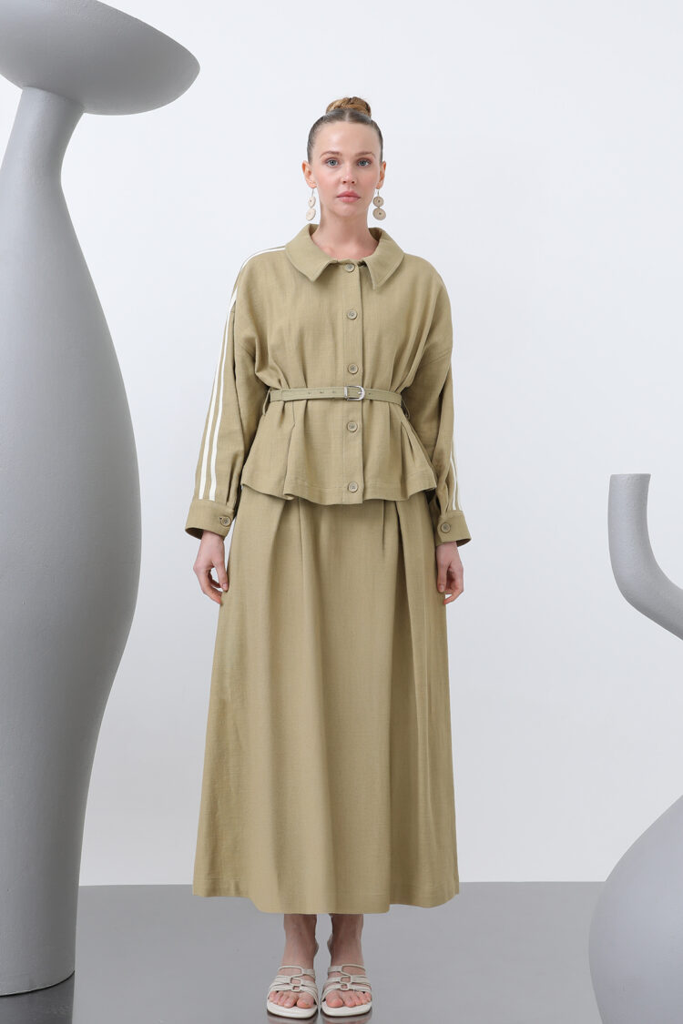 Waist Belt Skirt Set - Producer: Puane - Wholesale Women Clothes - TheBS Women