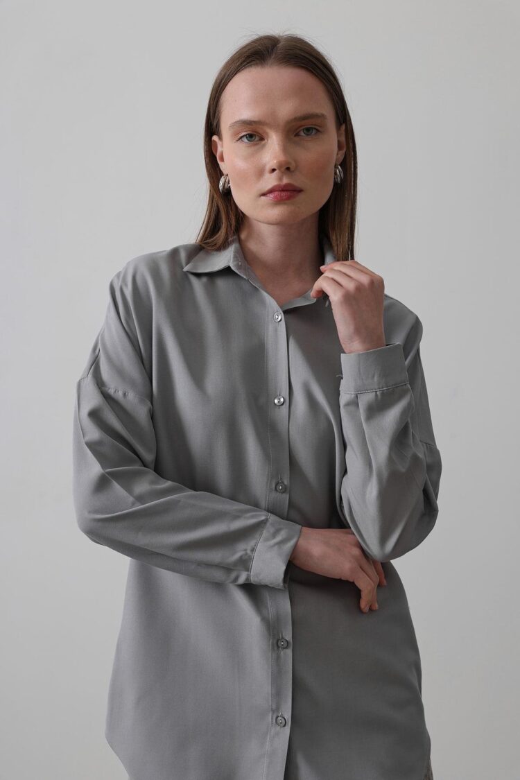 Long Sleeve Shirt - Producer: Reyon - Wholesale Women Clothes - TheBS Women