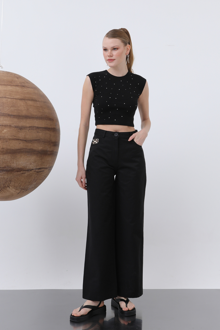 Women's Pocket Detailed Loose Pants - Brand: SOUL - Women & Kids, Baby Clothes Wholesale - TheBS Women