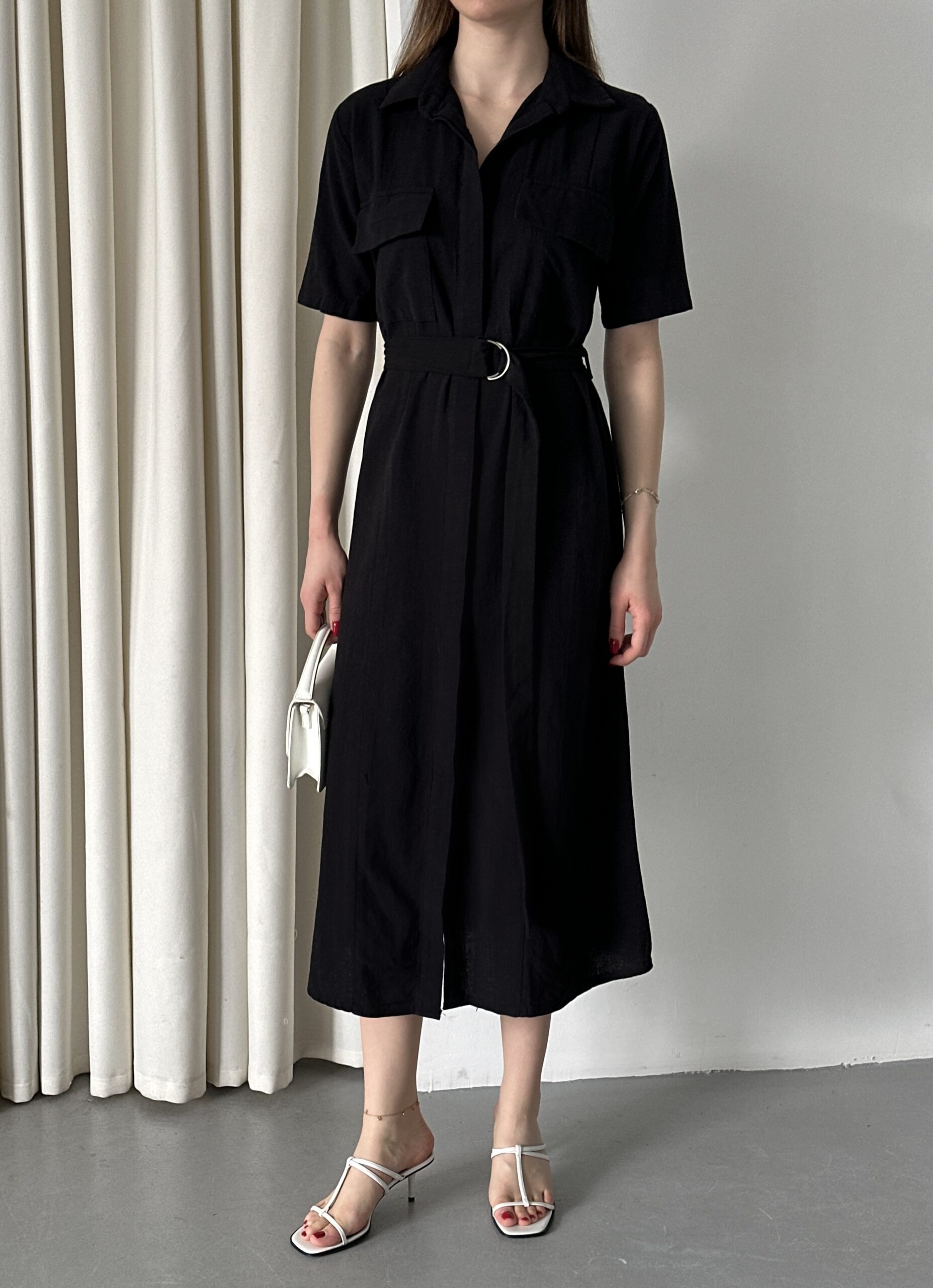Belted Filam Dress - Producer: My Fashion - Wholesale Women Clothes - TheBS Women