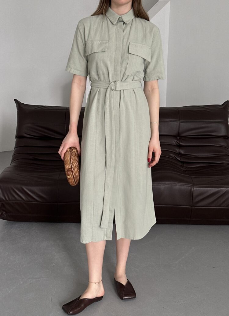 Belted Filam Dress - Producer: My Fashion - Wholesale Women Clothes - TheBS Women