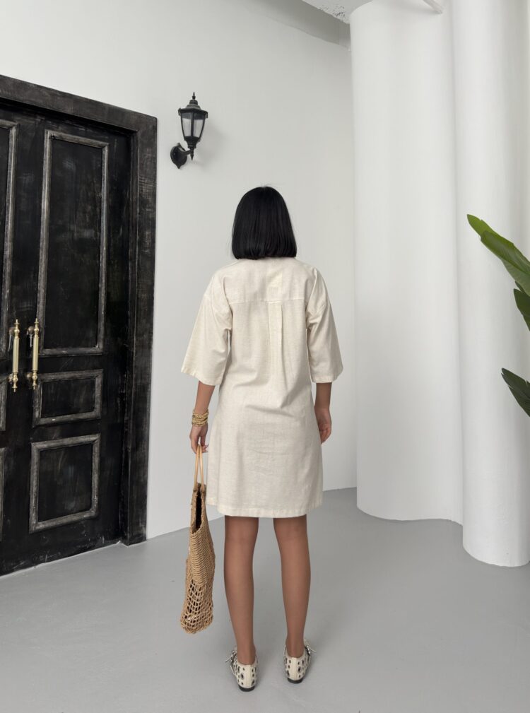 Polo Neck Plain Dress - Producer: My Fashion - Wholesale Women Clothes - TheBS Women