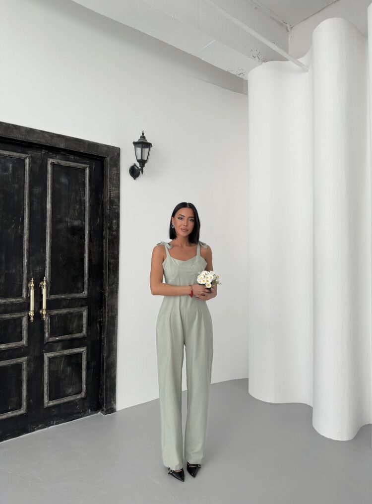 Linen Jumpsuit - Producer: My Fashion - Wholesale Women Clothes - TheBS Women