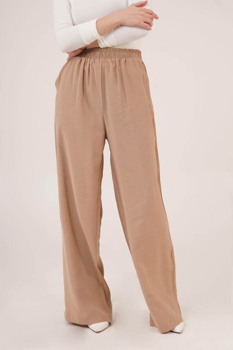 Wholesale Pants With Elastic Waist Double Pockets - Brand: Lustrin - Women & Kids, Baby Clothes Wholesale - TheBS Women