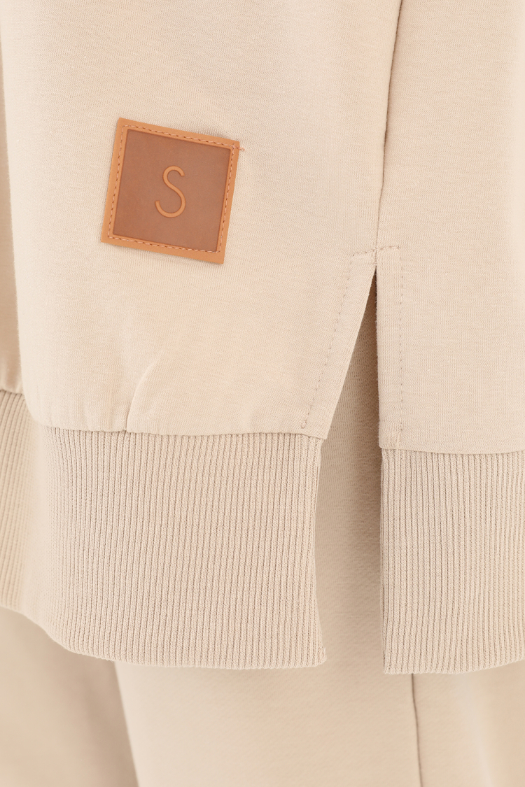 Women's Basic Tunic - Beige - Brand: SOUL - Women & Kids, Baby Clothes Wholesale - TheBS Women