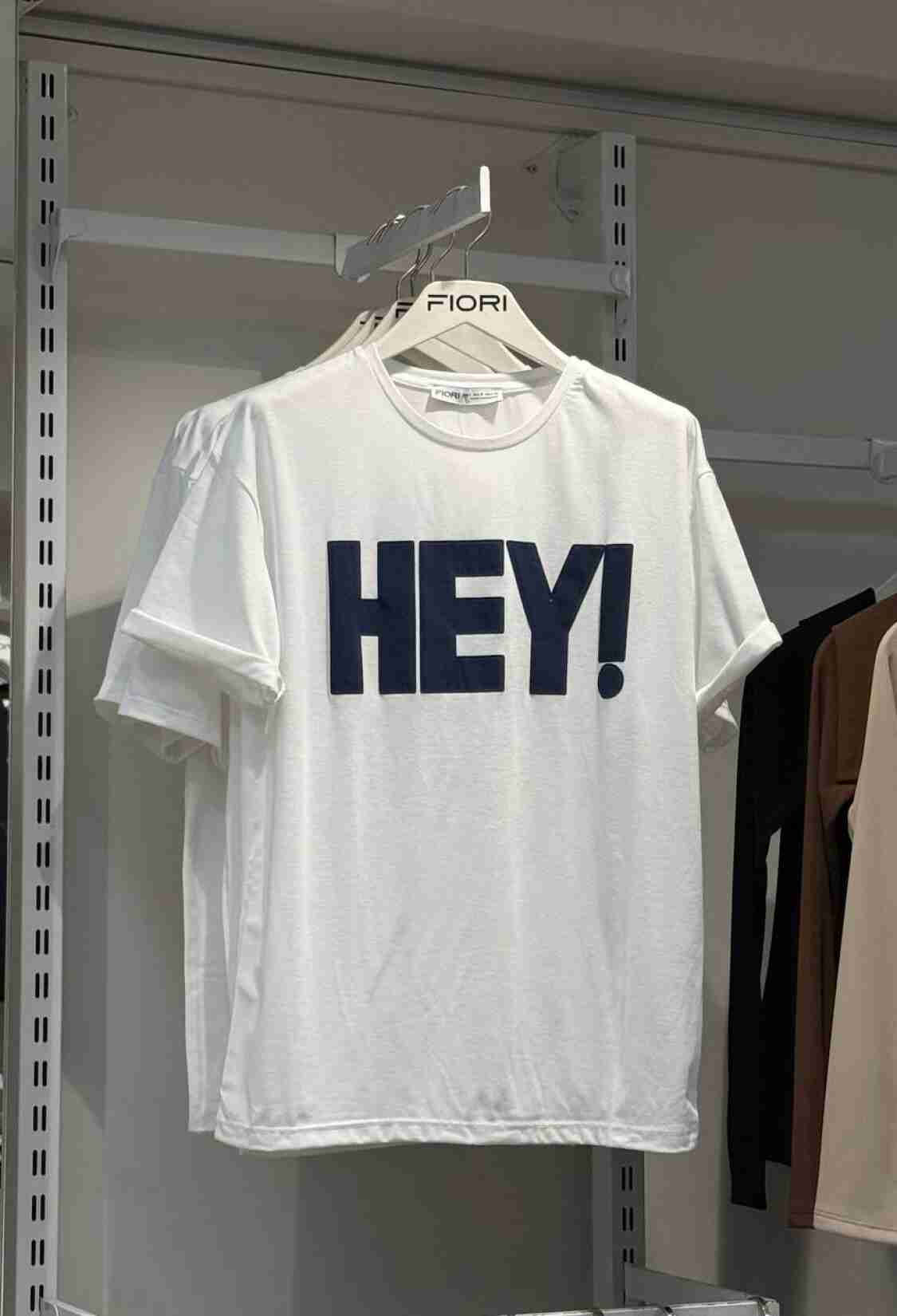 Letter Printed Tshirt - Brand: Fiori - Women & Kids, Baby Clothes Wholesale - TheBS Women