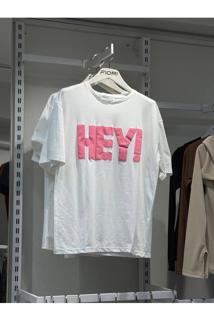Letter Printed Tshirt - Brand: Fiori - Women & Kids, Baby Clothes Wholesale - TheBS Women