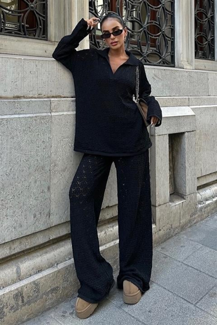 Knitwear Two Piece Suit - Producer: Sobe Istanbul - Wholesale Women Clothes - TheBS Women